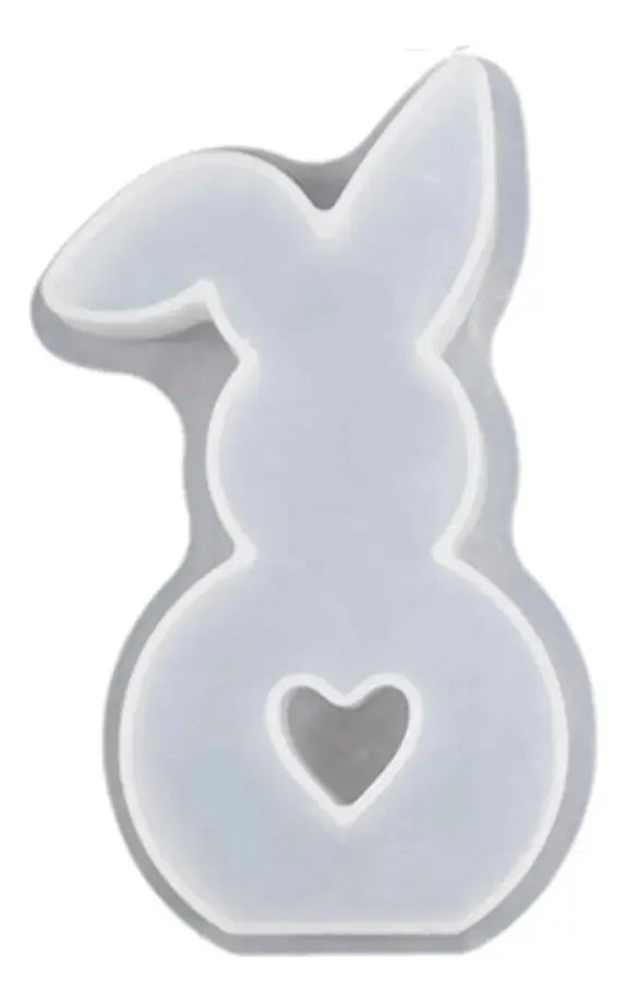 Molde para velas conejo 1