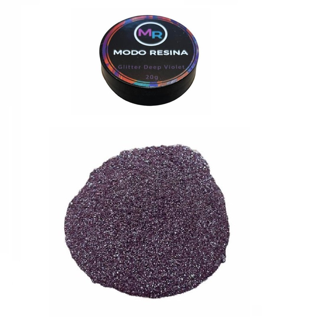 Pigmento Violeta Glitter 20 gr