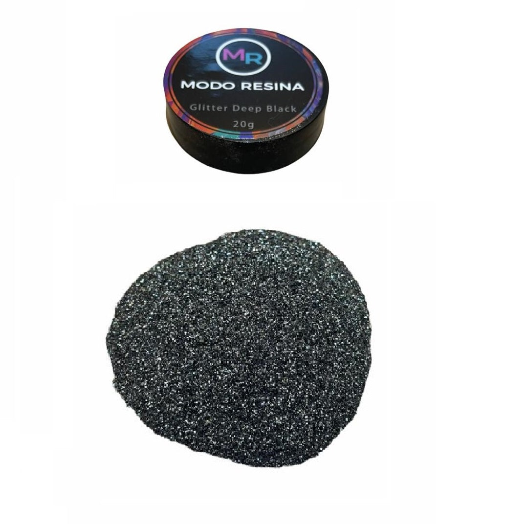 Pigmento Negro Glitter 20 gr