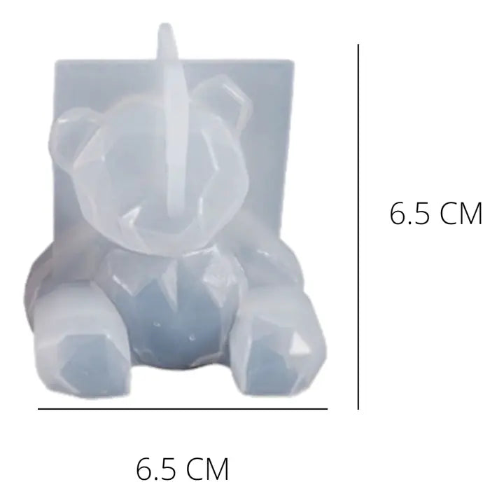 Molde Oso 3D velas