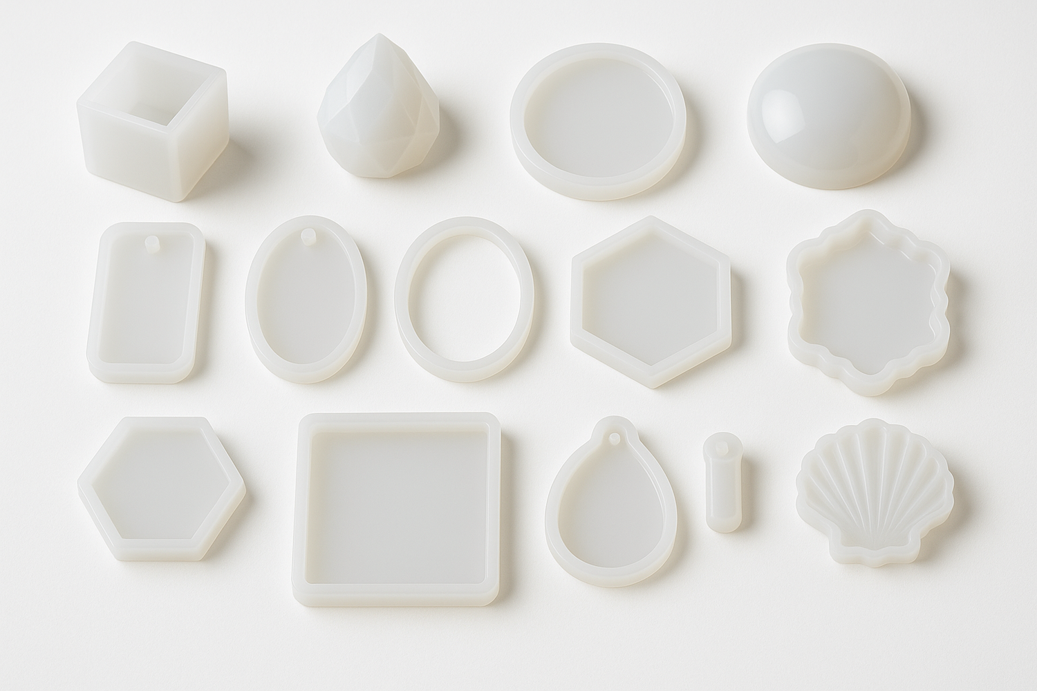 Moldes de silicona para resina epoxica