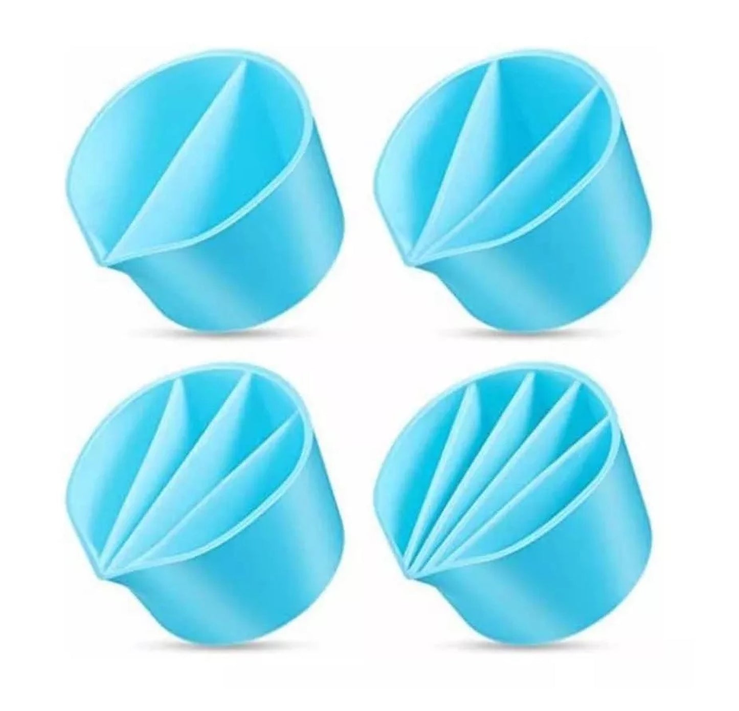 Set 4 Vasos divididos, reutilizables