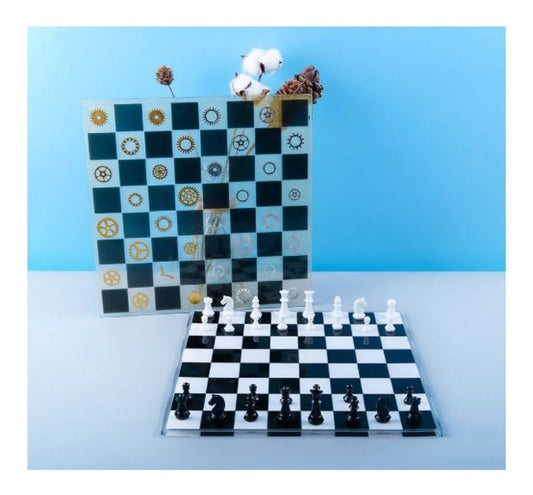 Molde Juego Ajedrez