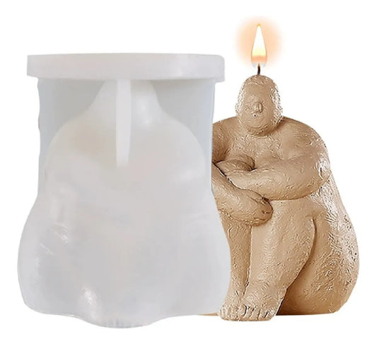 Molde Velas Cuerpo Humano