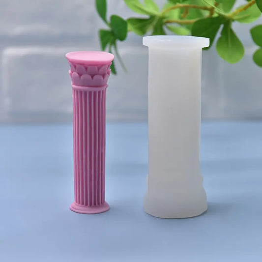 Molde vela columna romana