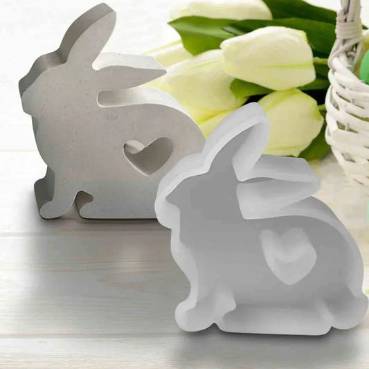 Molde para velas conejo 6