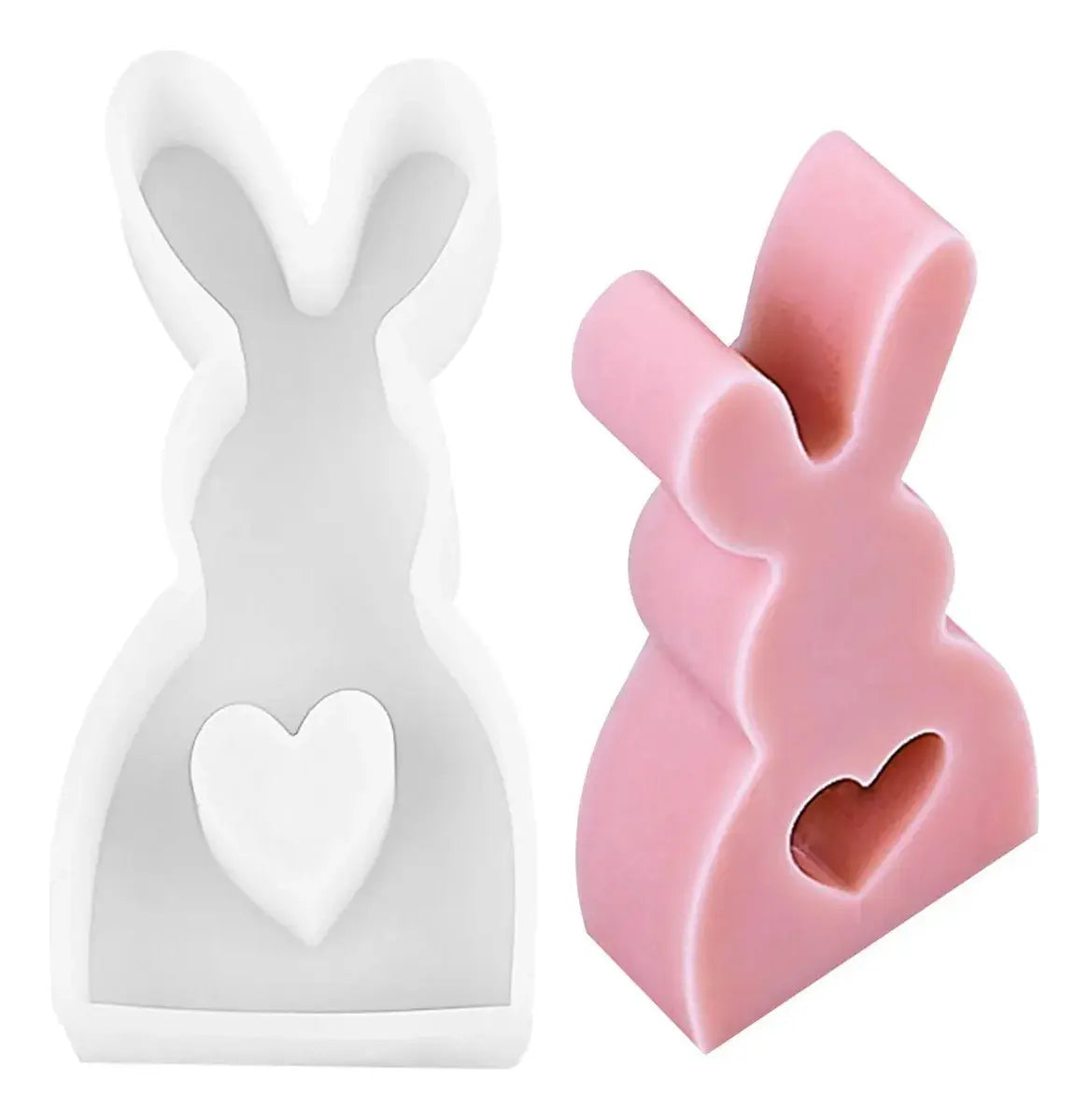Molde para velas conejo 2