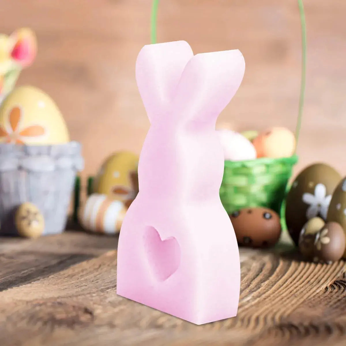 Molde para velas conejo 2