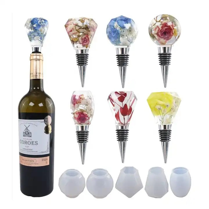 Set de moldes Tappa de vino con metales