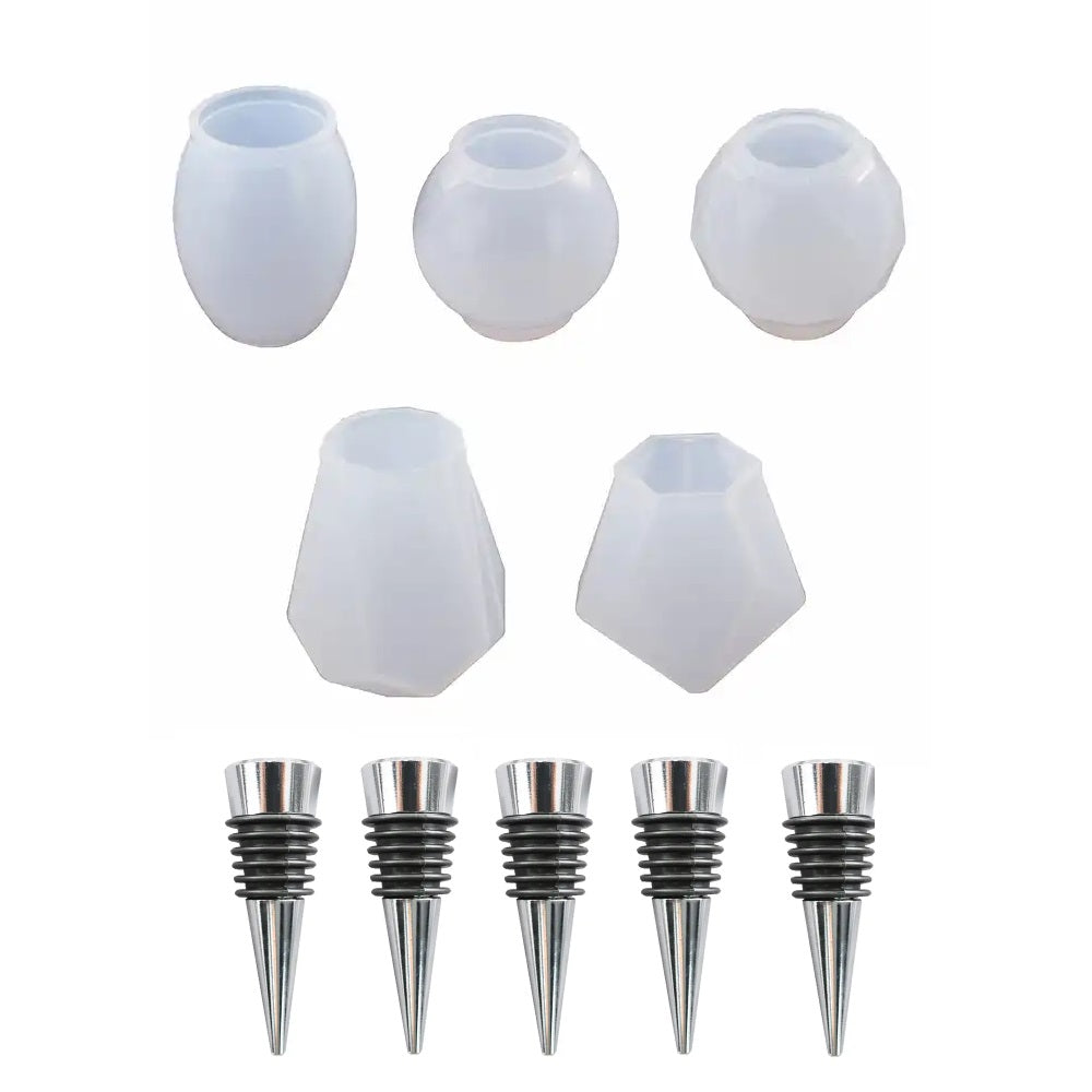 Set de moldes Tappa de vino con metales