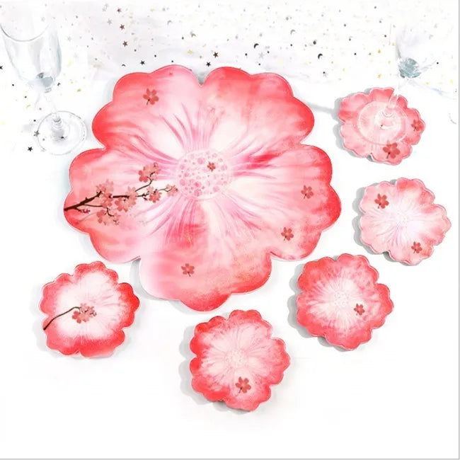 Molde set tabla de picar Posavasos Flor