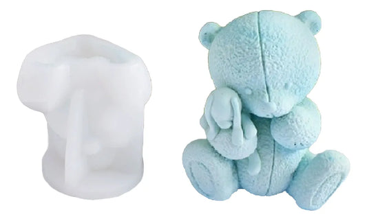 Molde velas Oso de peluche