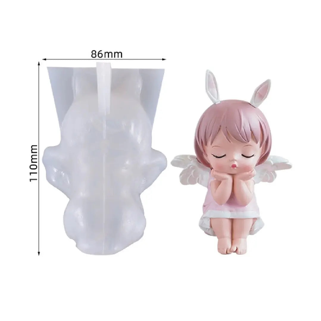 Molde angel niña Modelo 1
