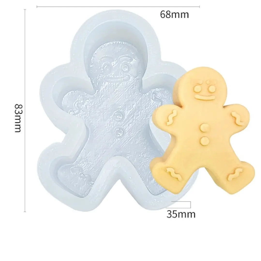 Molde vela forma galleta