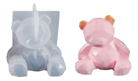 Molde Oso 3D velas
