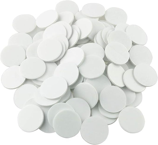 Set 100 adhesivos doble faz para velas