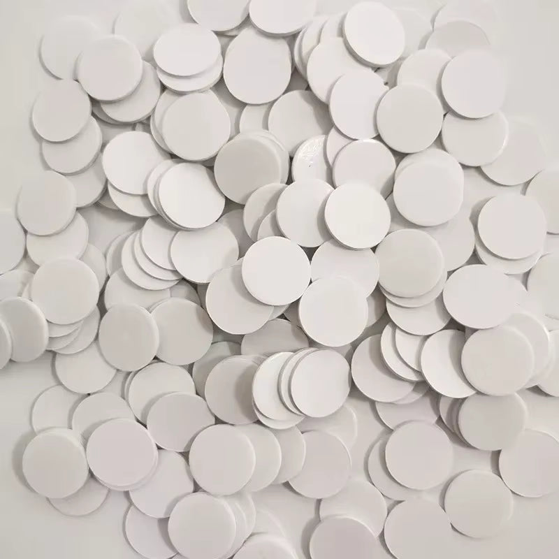 Set 100 adhesivos doble faz para velas