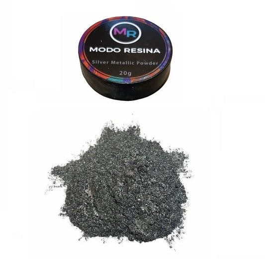 Pigmento Silver Metalico 20 gr